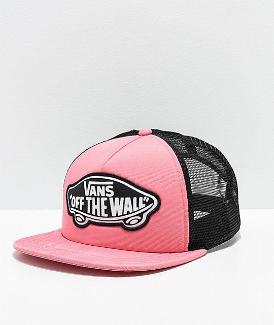 vans pink cap