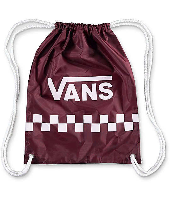 vans drawstring backpack