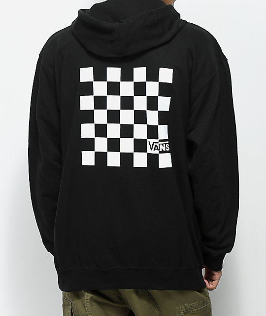 black and white vans sweater