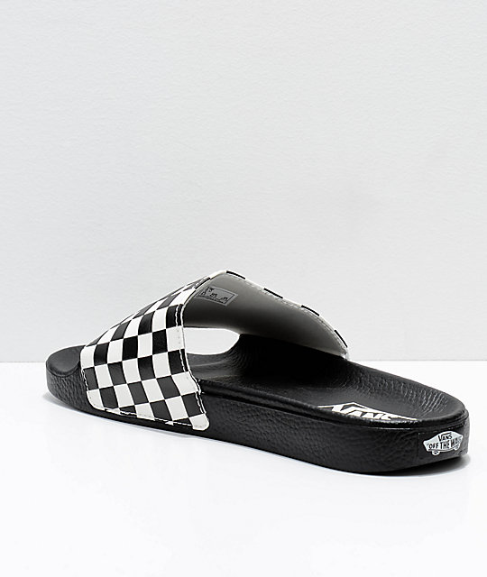 vans black and white checkerboard flip flops vans black and white checkerboard flip flops