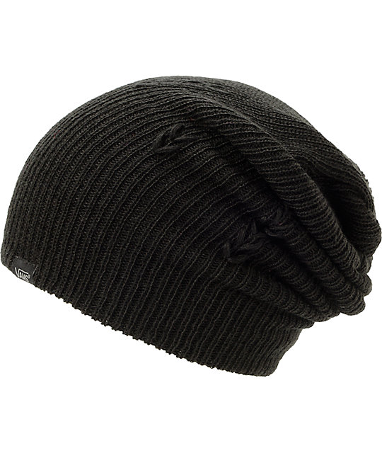 vans black beanie