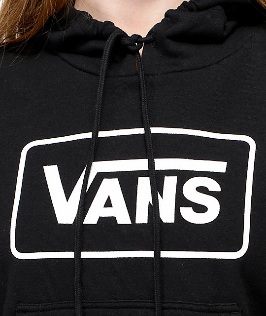 vans boom boom hood jacket black