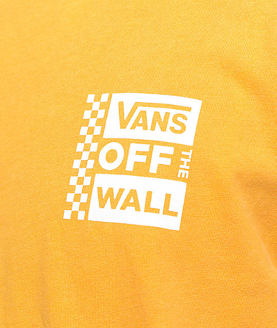 mustard yellow vans shirt