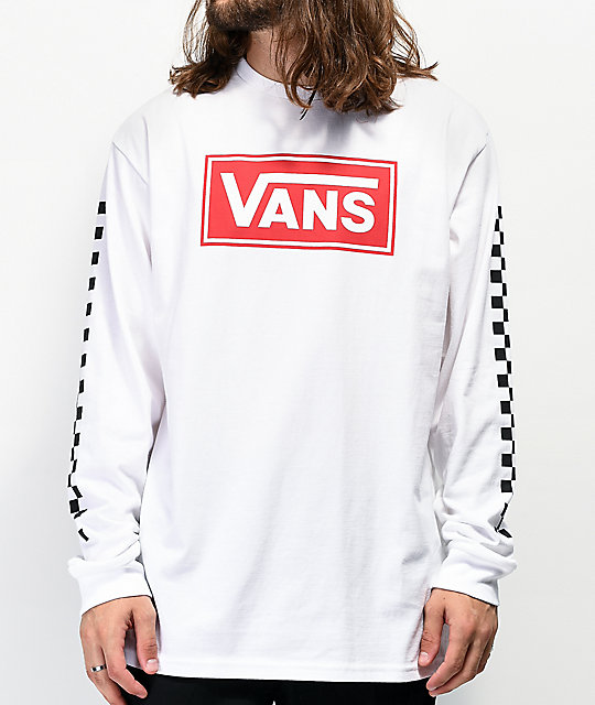 vans red box crew sweatshirt