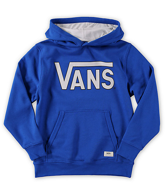 blue vans sweater