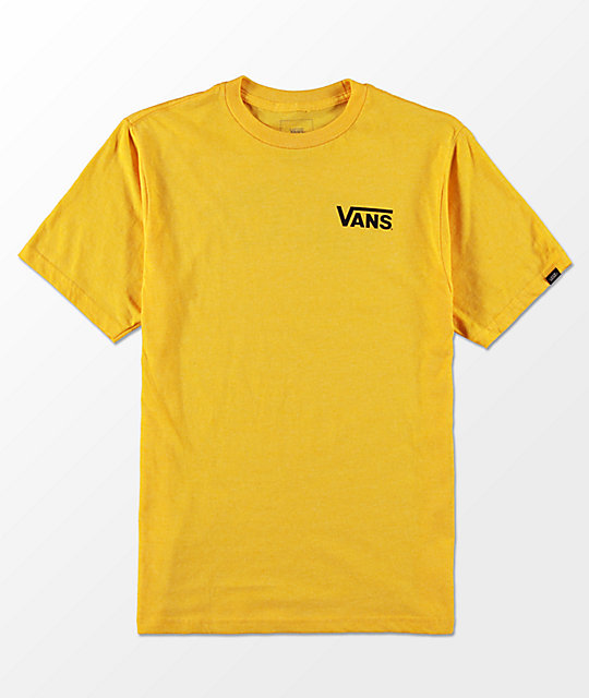 gold vans shirt