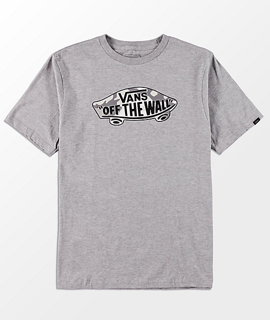 grey vans t shirt