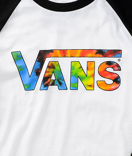 tie dye t shirt vans