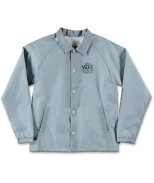 vans grey jacket