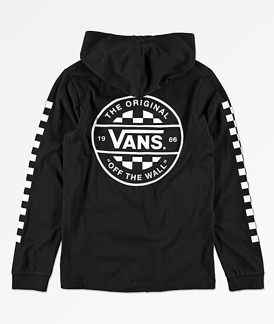 vans hooded tee