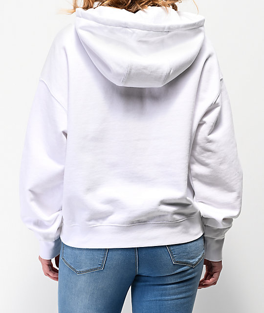 sudadera vans blanca