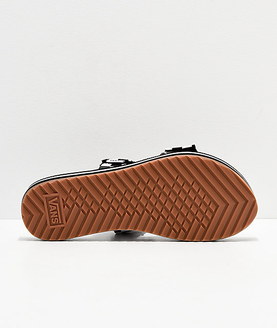 vans checkered sandals 2 straps