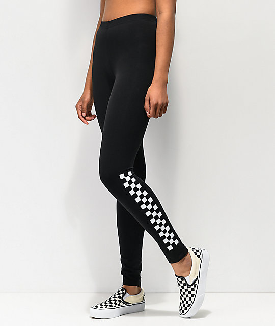 vans checkered leggings