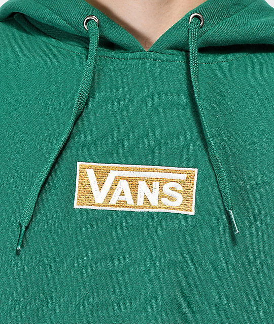 vans gold hoodie