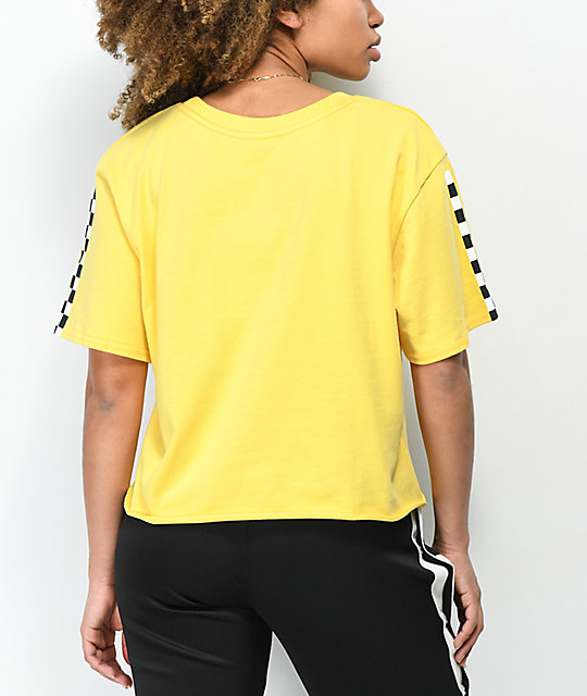 camisa vans mujer amarillo