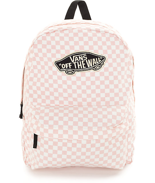 mochila vans peach
