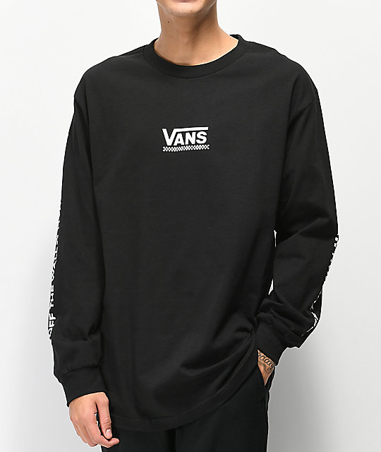 camisetas vans negro