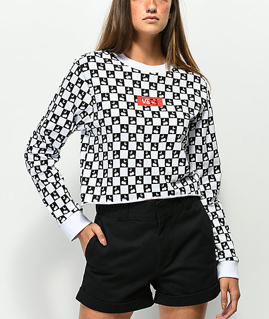 vans crop top vans crop top