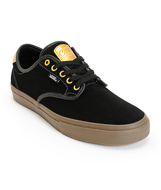 vans black gold