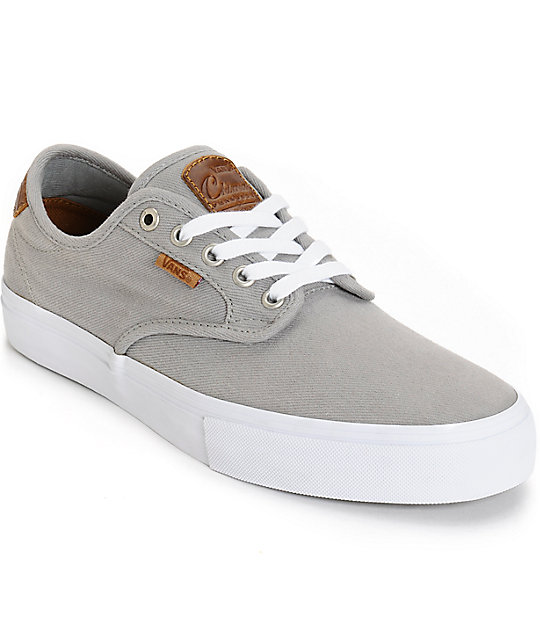 vans chima grey