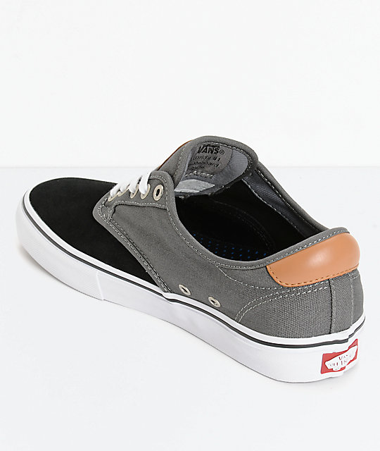 vans gris hombre