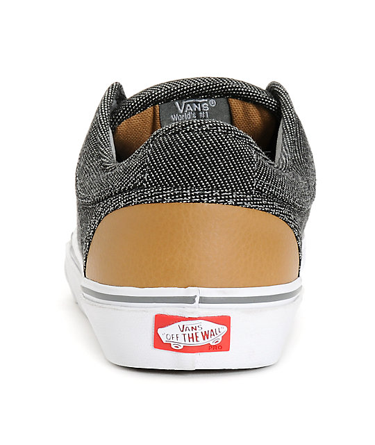 black and tan vans