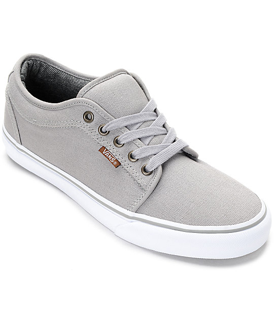 vans grey shoes