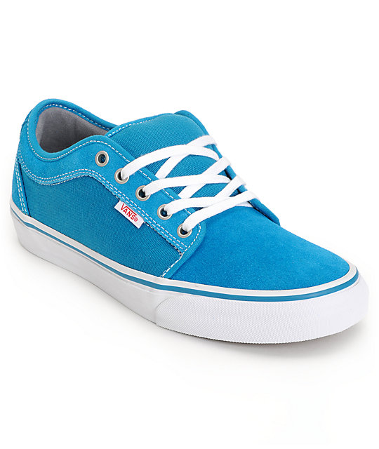 Vans Chukka Low Lagoon Blue Skate Shoes | Zumiez