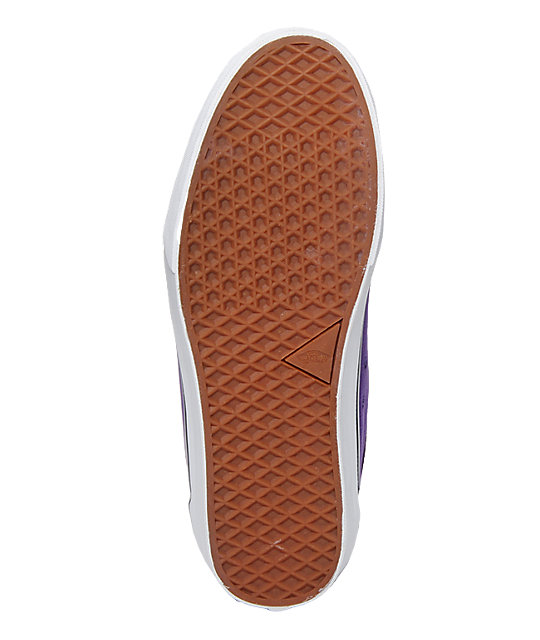 purple chukka low vans