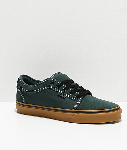 vans chukka low green