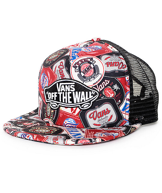 gorra trucker vans
