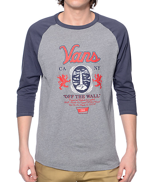 camisetas vans gris