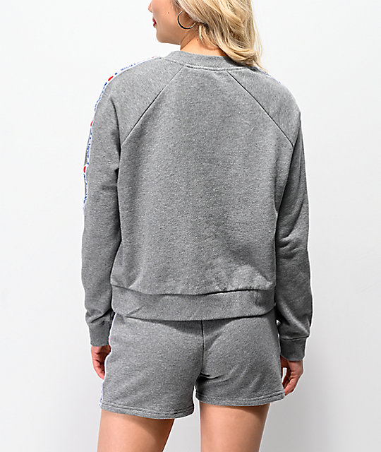 gray vans sweatshirt