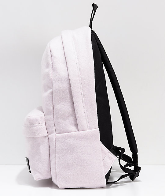 lavender fog north face backpack