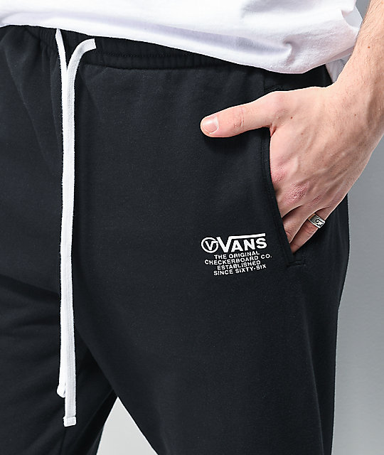 jogger pants with vans shoes