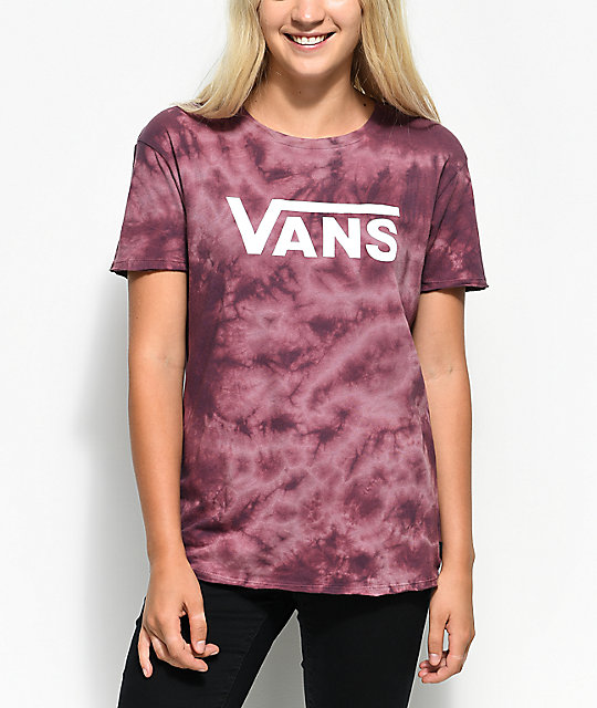 tie dye vans sweatshirt