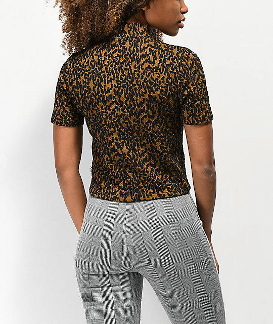 camiseta vans leopardo