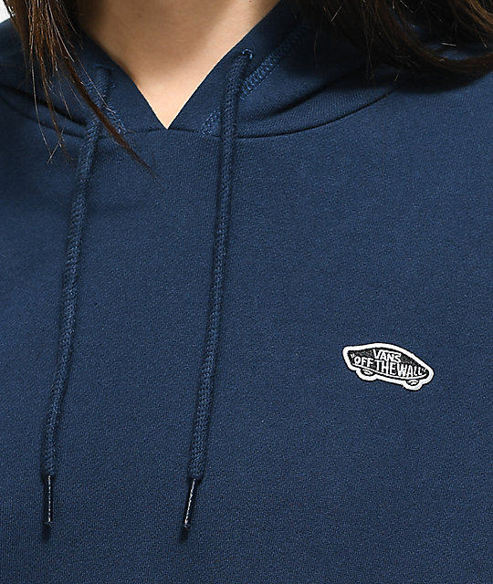 vans navy blue hoodie