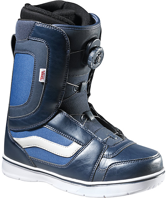 blue snowboard boots