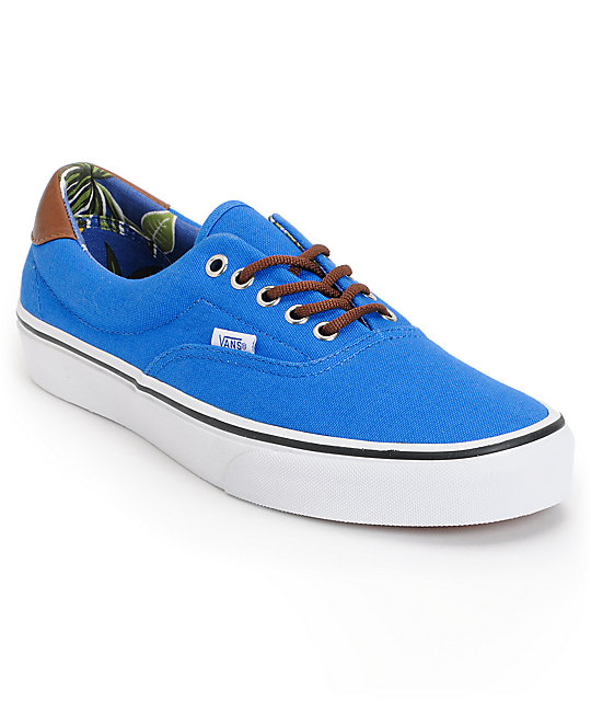 Vans Era 59 Blue & Aloha Print Canvas Shoes at Zumiez : PDP