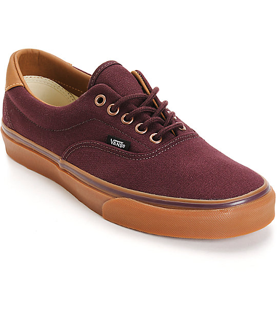 vans era 59 wine