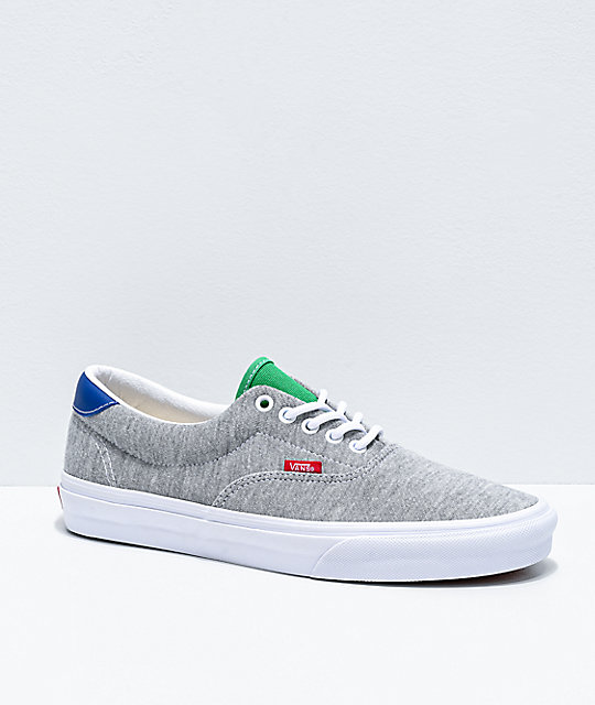 vans era blue grey