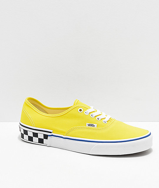 tenis vans amarillo