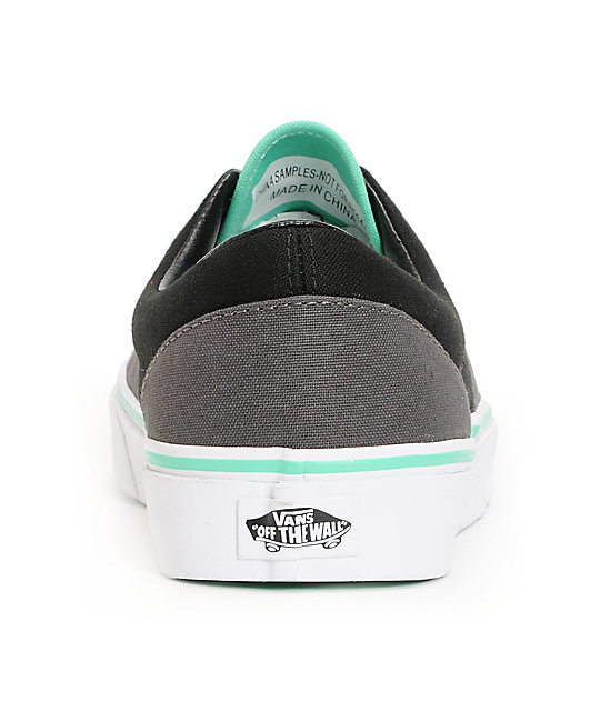 mint and grey vans