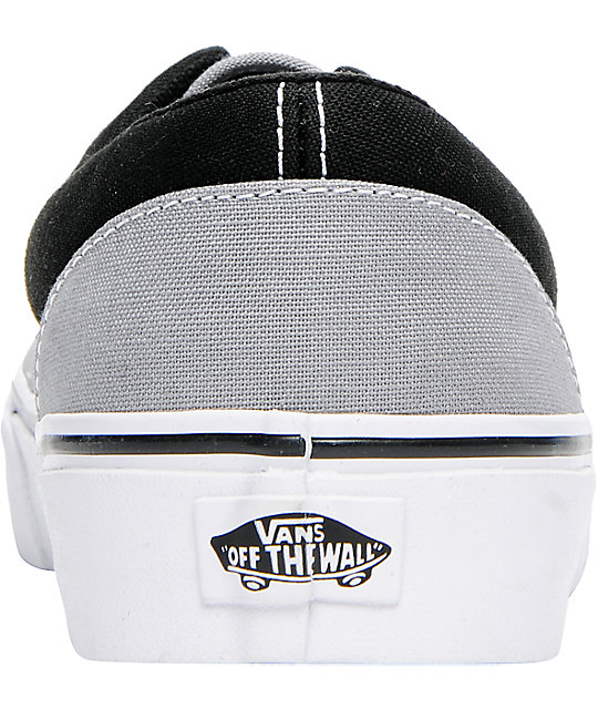 black and gray vans era