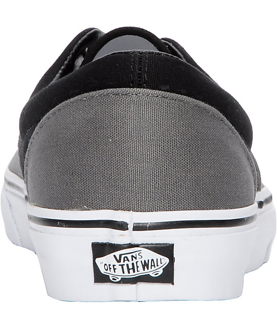 vans era pewter black