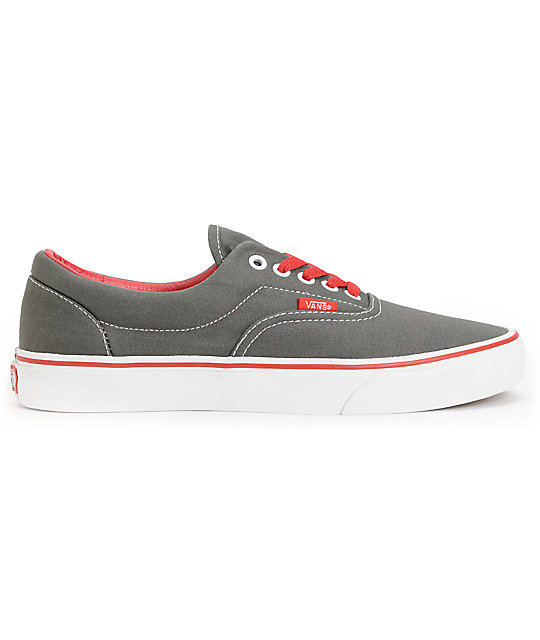 vans era charcoal grey