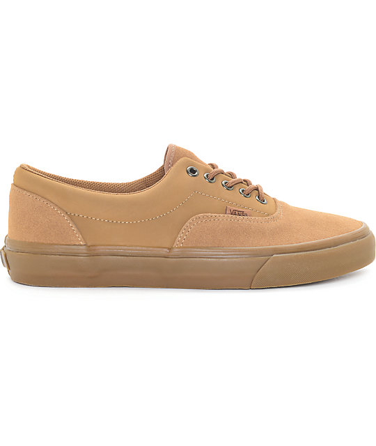 Vans Era Tobacco Suede Skate Shoes | Zumiez