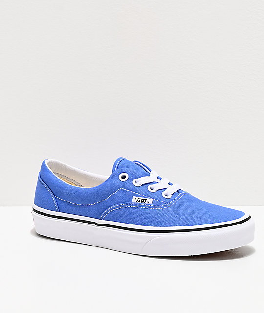 vans era blue shoes
