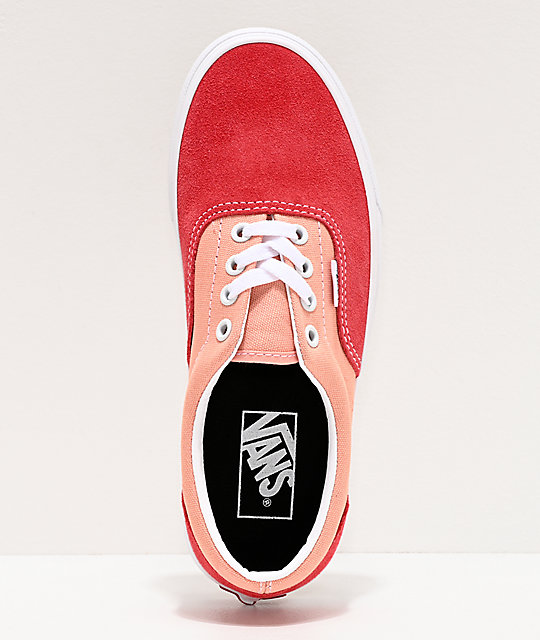 vans era hombre rosas